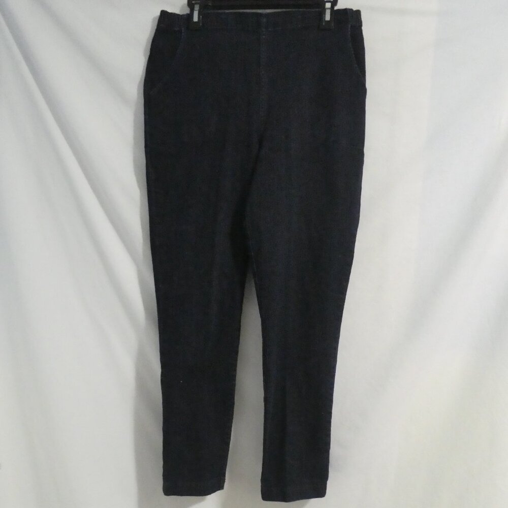 CROFT & BARROW STRETCH | large average | Denim Joggers | Front Pockets | NWOT
